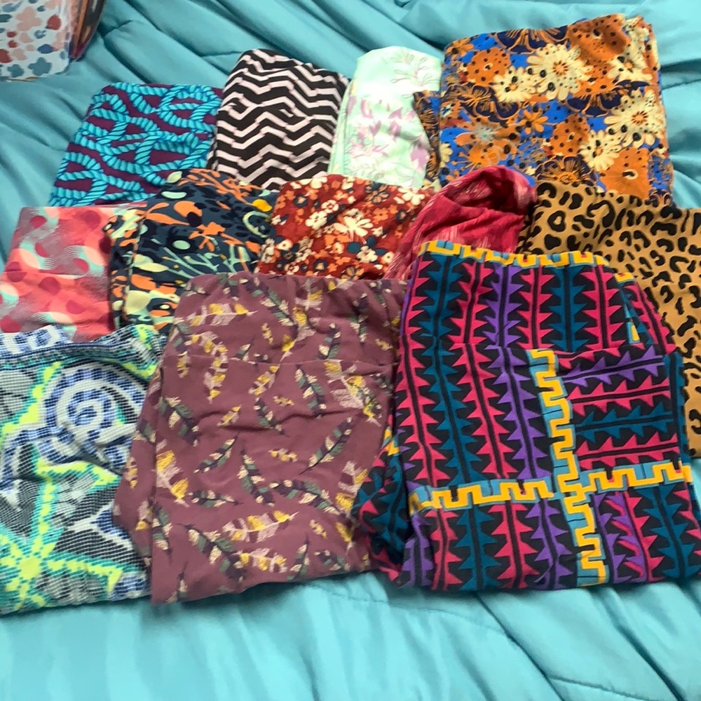 12 Pair LuLaRoe TC leggings